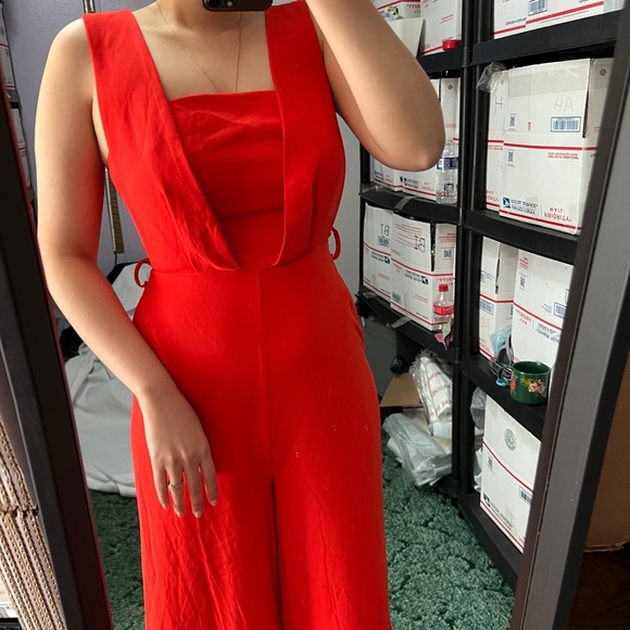 L’atiste by amy wide leg jumpsuit with pockets Dec sale - Picture 3 of 8